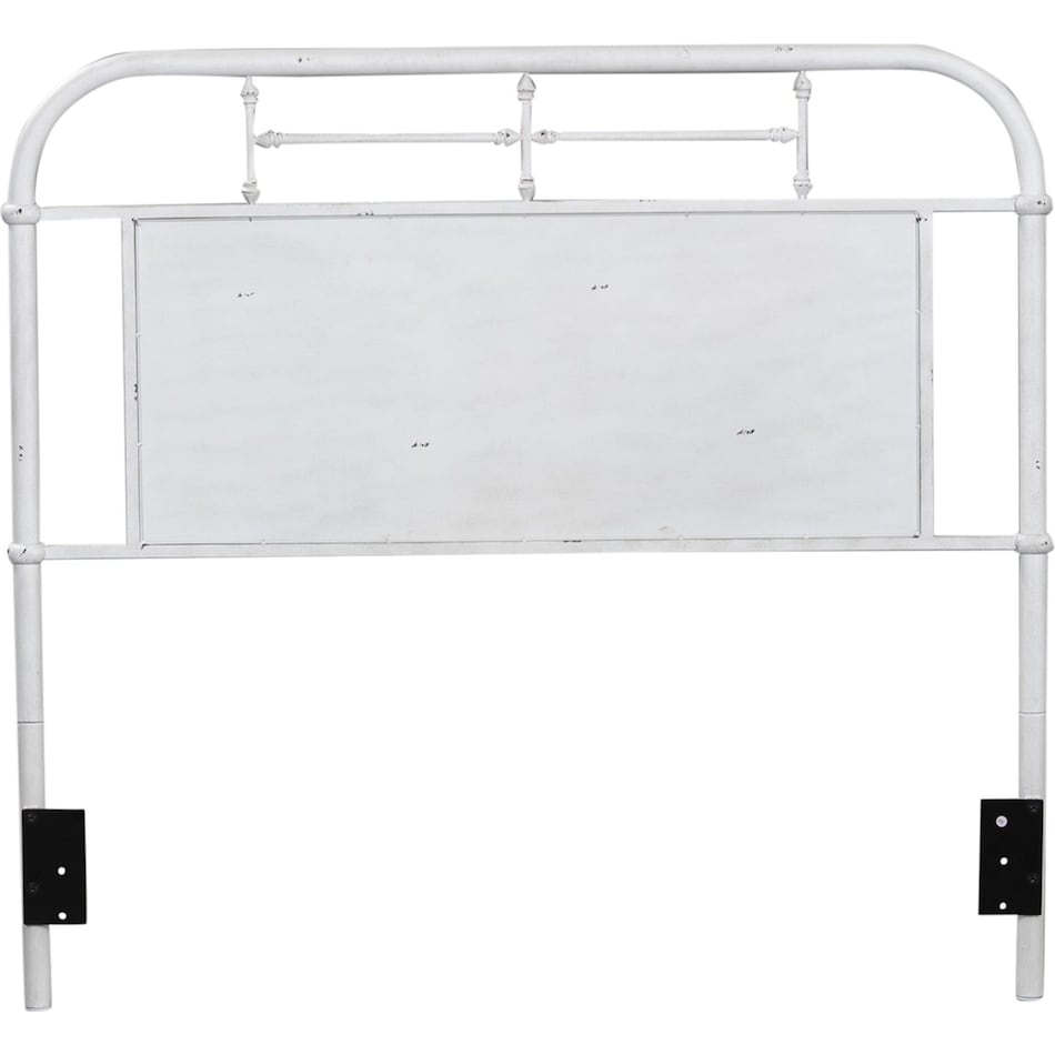 lbty white full bed headboard   