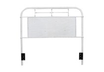lbty white full bed headboard   