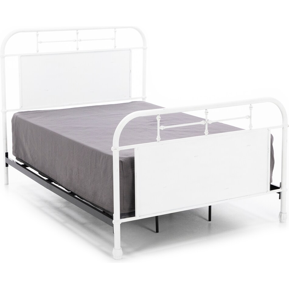 lbty white full bed package   