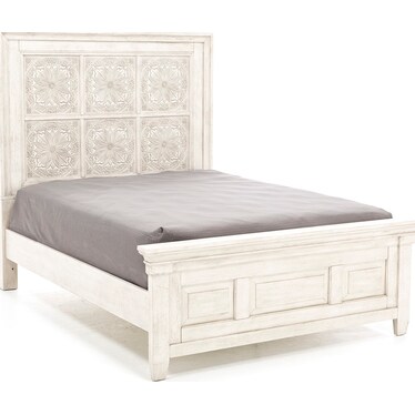 Camellia Queen Decorative Panel Bed