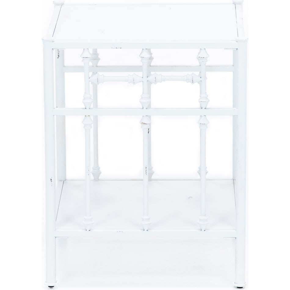 lbty white single drawer   