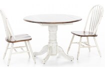 lbty white standard height round oval pkw  