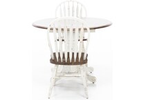 lbty white standard height round oval pkw  