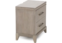 lbty white two drawer   