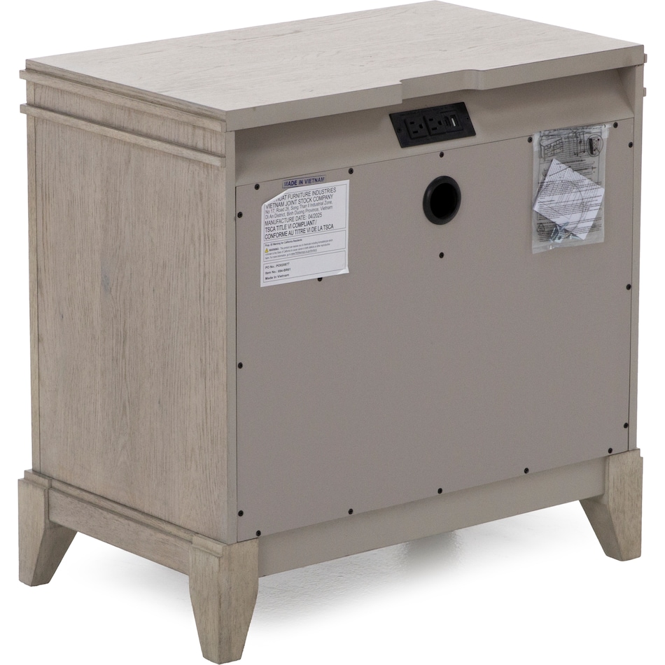 lbty white two drawer   