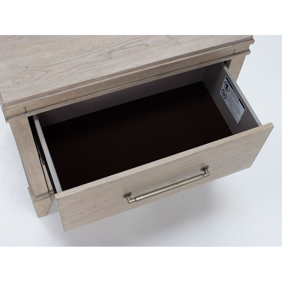 lbty white two drawer   