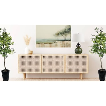 Olive Tree In Black Ceramic Pot 6.5'H