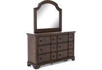 legacy classic furniture inc brown mirror   