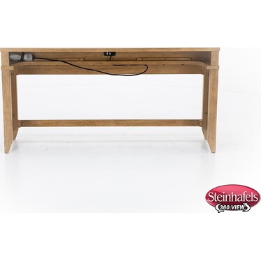 Traditions Hickory Console Bar Table