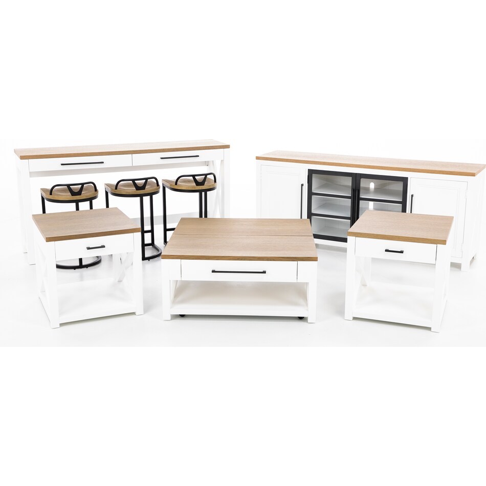 legacy classic furniture inc brown sofa table frkln  