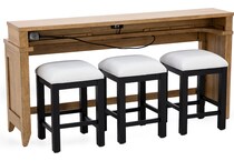 legacy classic furniture inc brown sofa table tra  