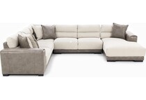 lfst brown sta fab sectional pieces zpkg  