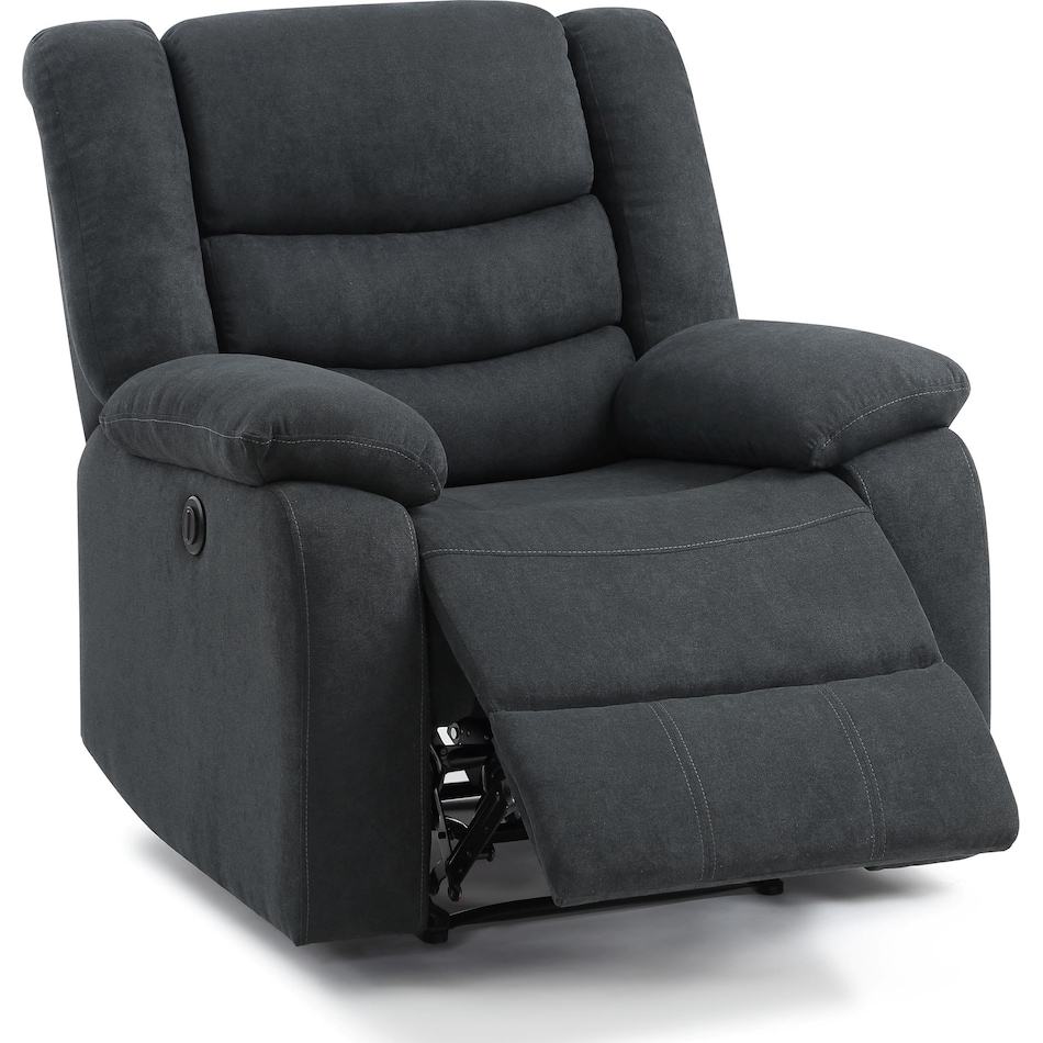 lfst grey recliner   