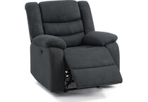 lfst grey recliner   