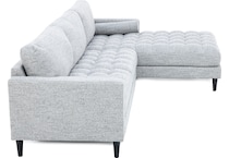 lfst grey sta fab sectional pieces zpkg  