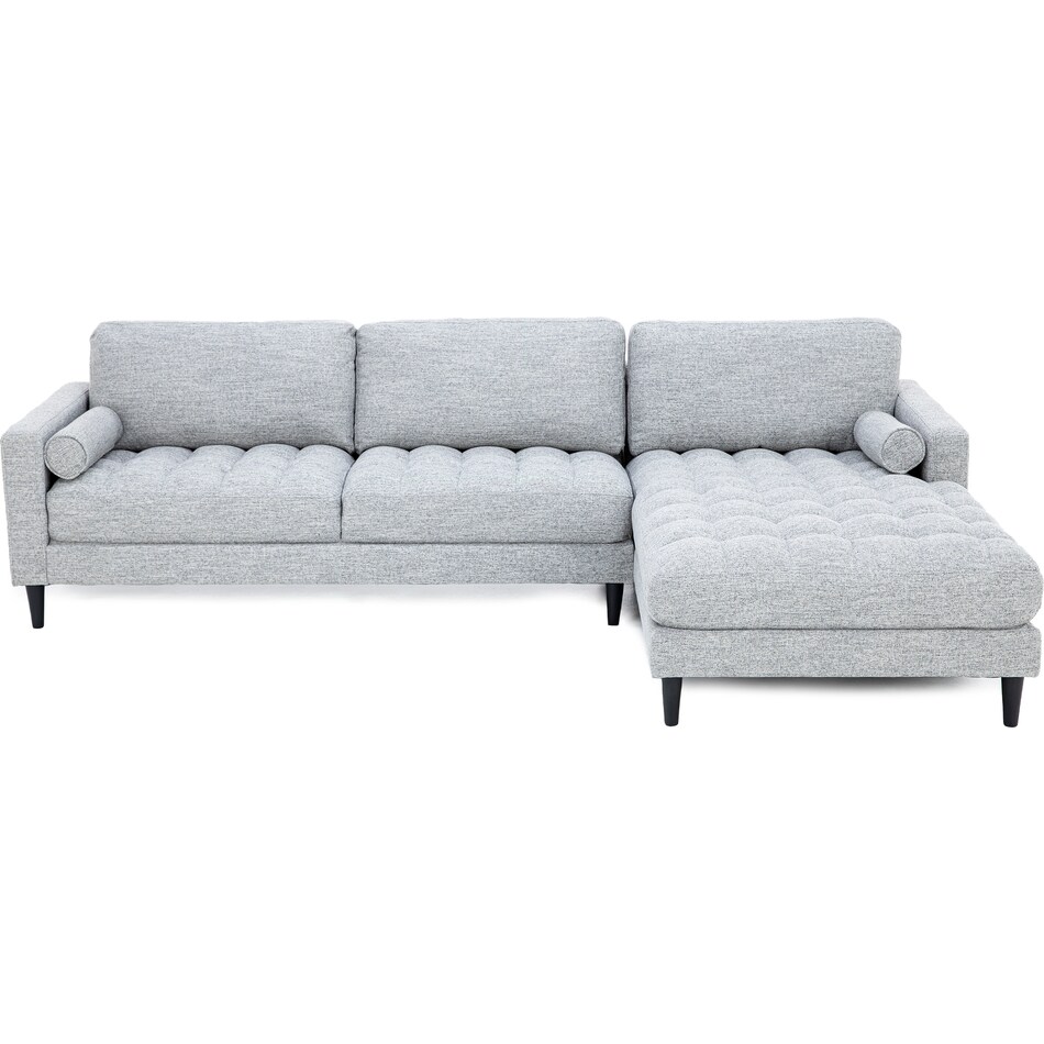 lfst grey sta fab sectional pieces zpkg  