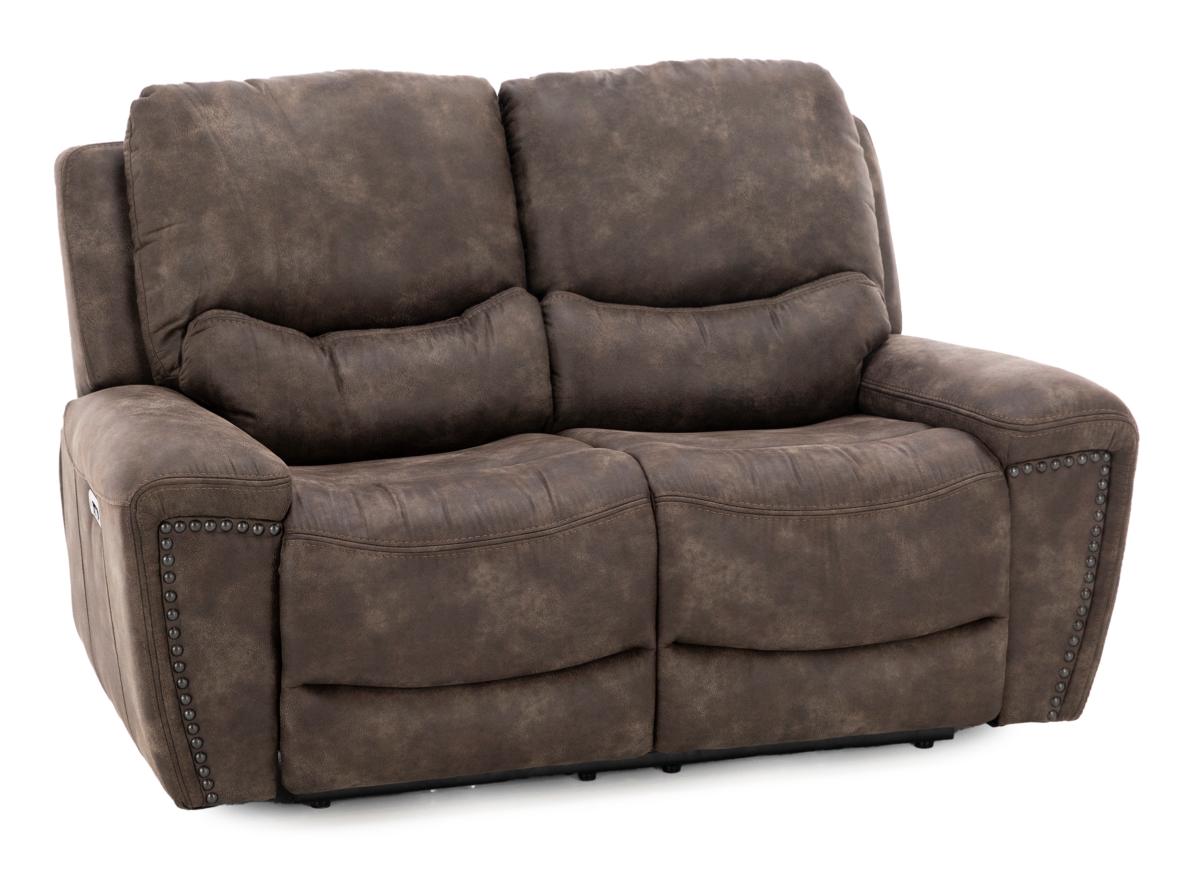 Beth Power Headrest Reclining Loveseat | Steinhafels