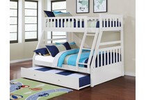 lfst white full bunk bed package tfw  