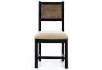 lgcy black chair stool   
