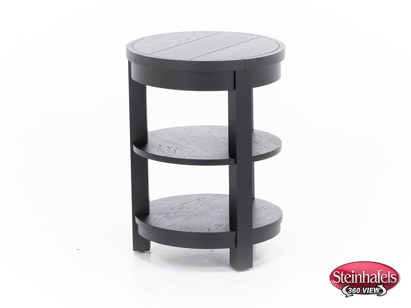 lgcy black chairside table  image tra  