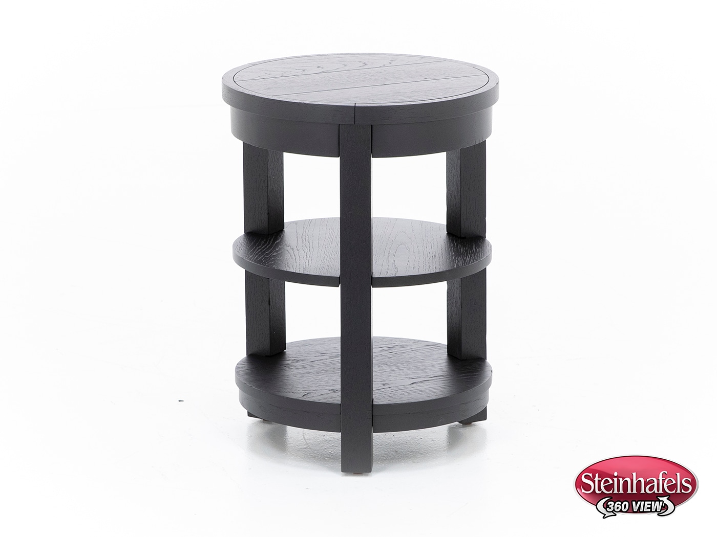 lgcy black chairside table  image tra  