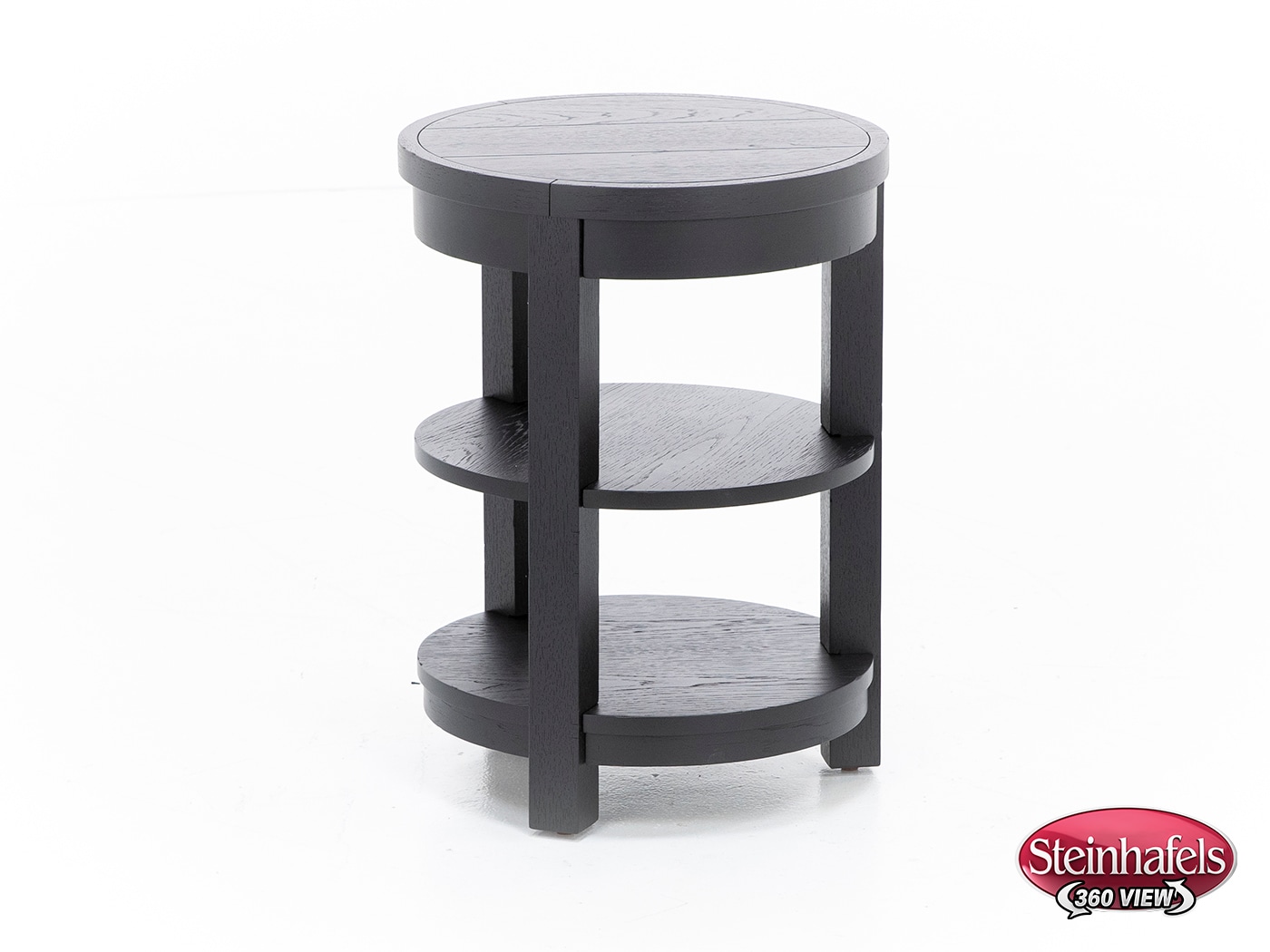 lgcy black chairside table  image tra  