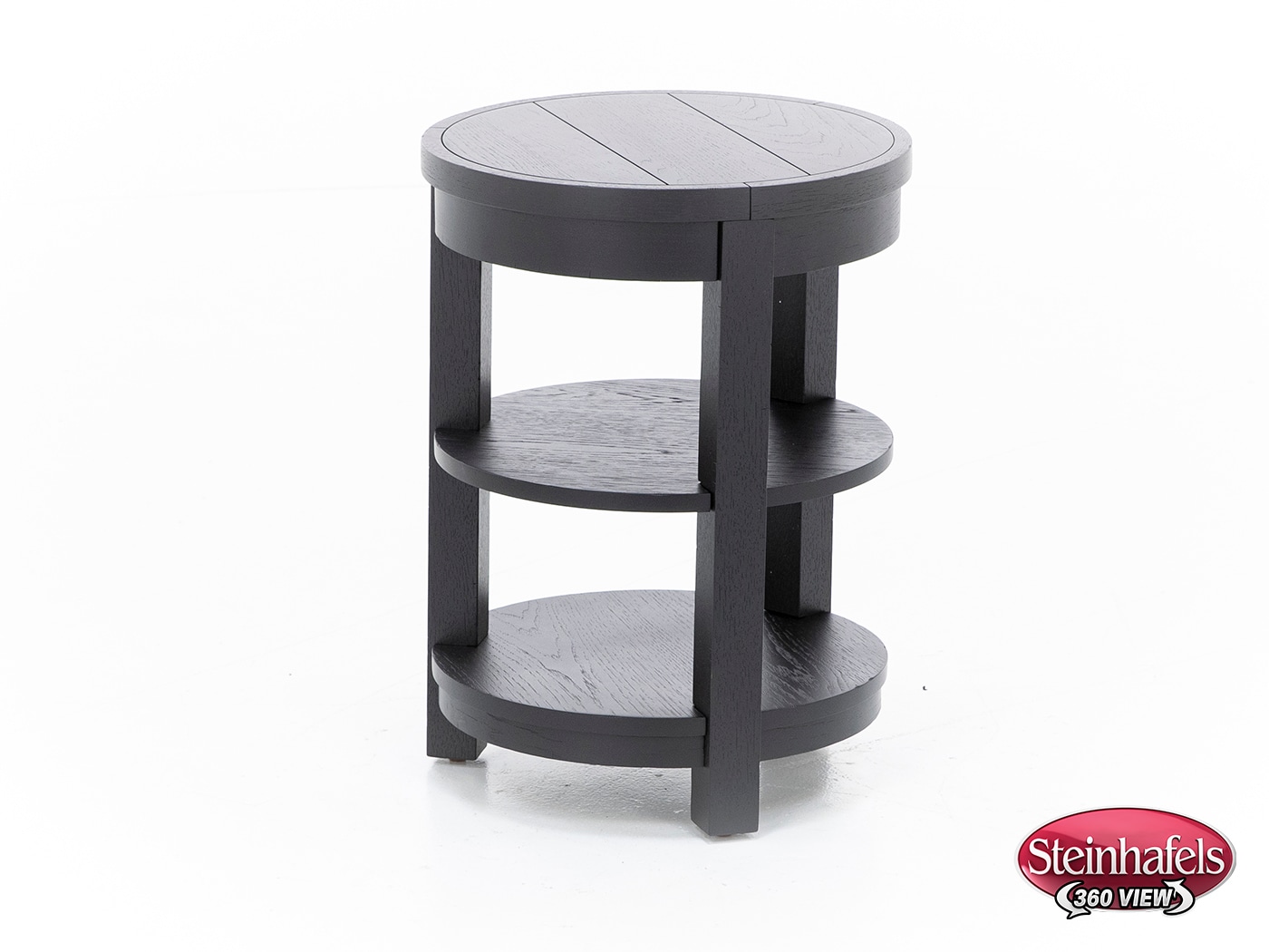 lgcy black chairside table  image tra  