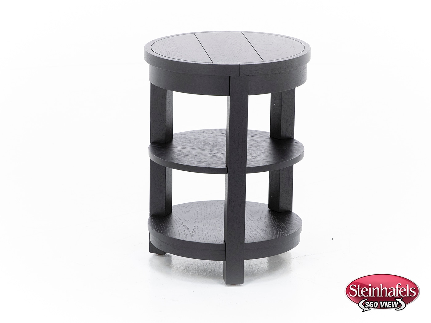 lgcy black chairside table  image tra  