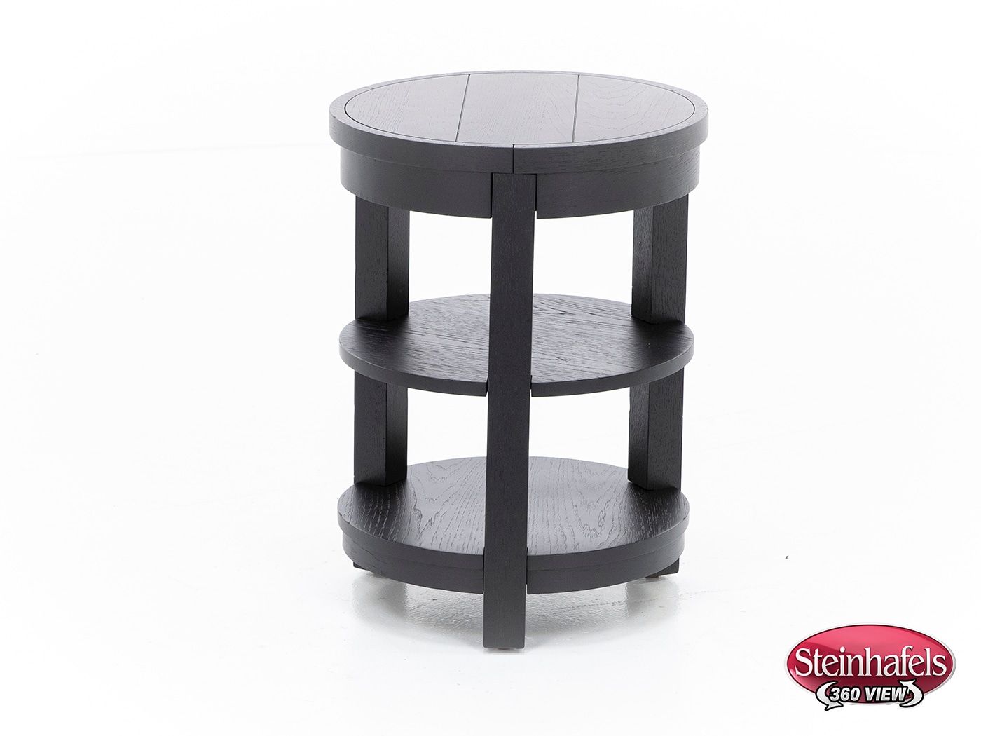 lgcy black chairside table  image tra  