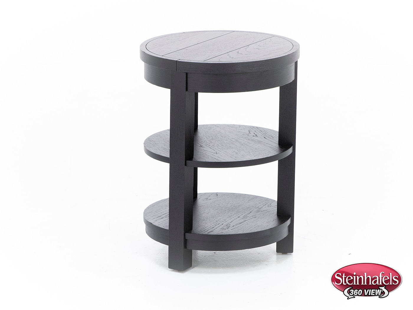 lgcy black chairside table  image tra  