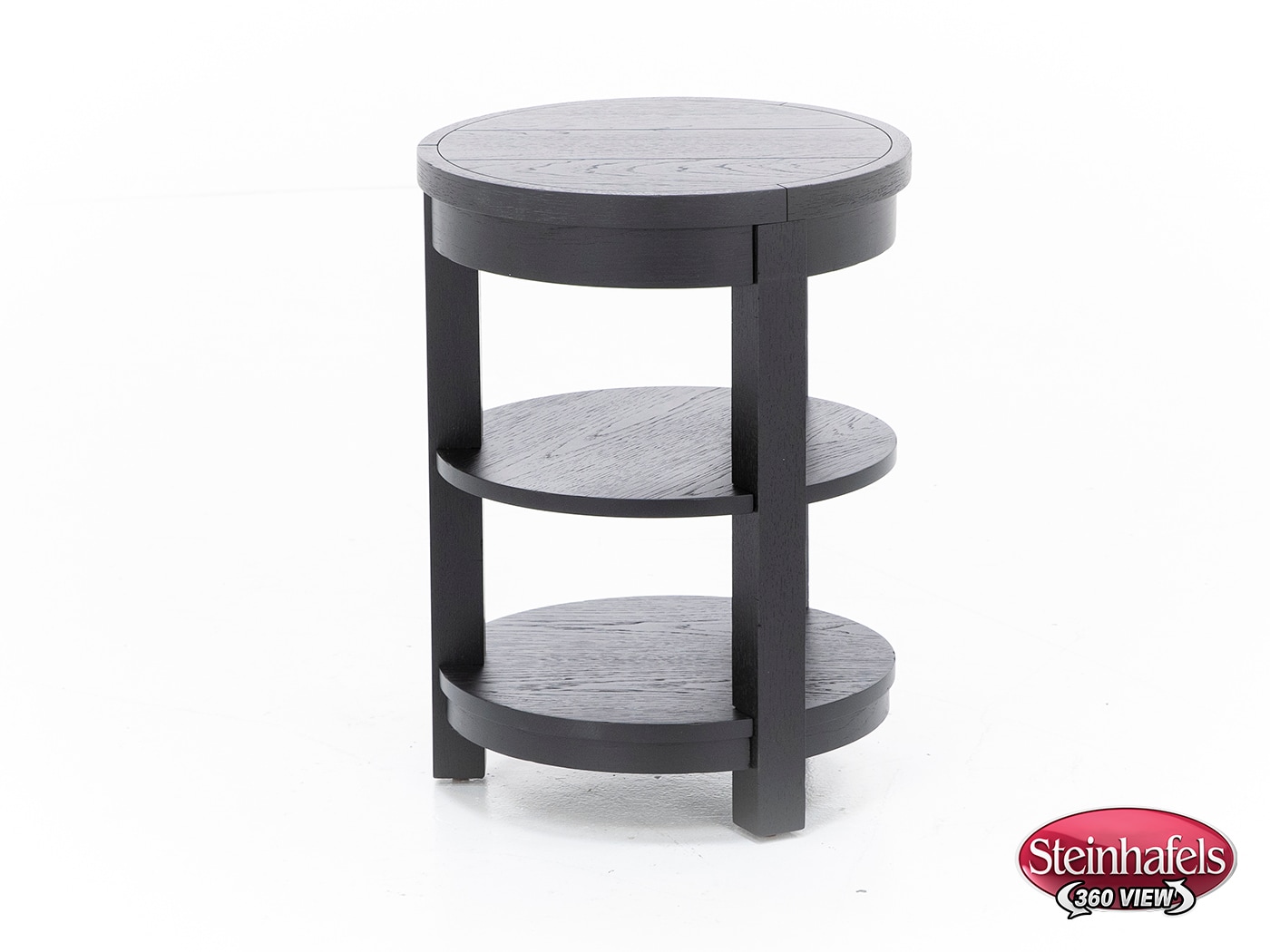 lgcy black chairside table  image tra  