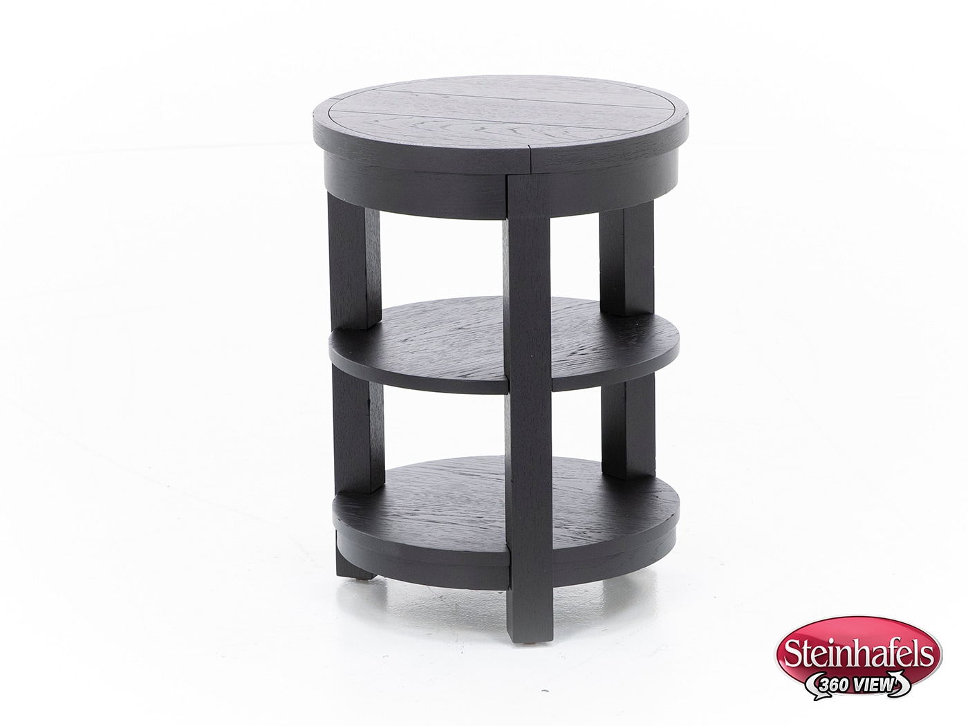 lgcy black chairside table  image tra  