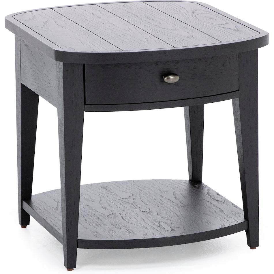 lgcy black end table tra  