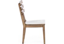 lgcy brown chair stool   