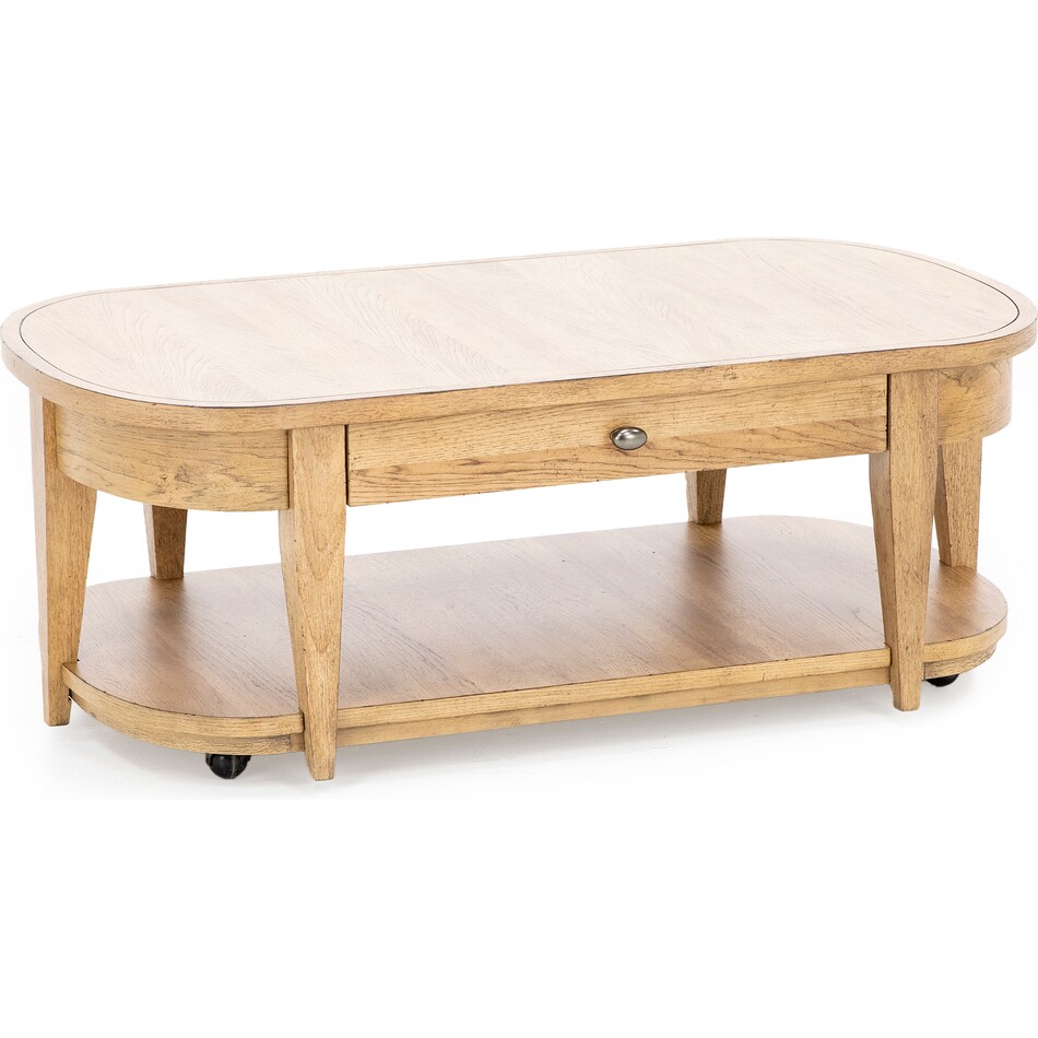 lgcy brown cocktail table tra  