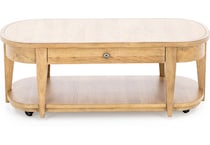 lgcy brown cocktail table tra  