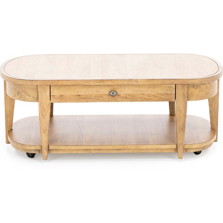 lgcy brown cocktail table tra  