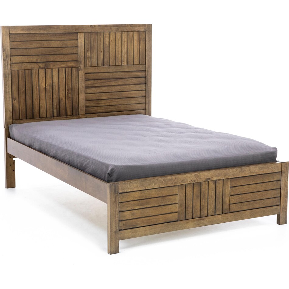 lgcy brown full bed package t  