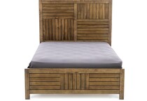 lgcy brown full bed package t  