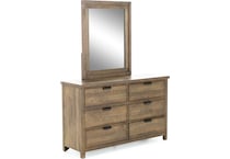 lgcy brown mirror   