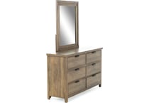 lgcy brown mirror   