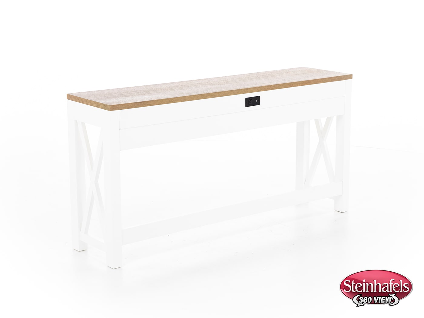 lgcy brown sofa table  image frkln  