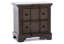 lgcy brown two drawer   