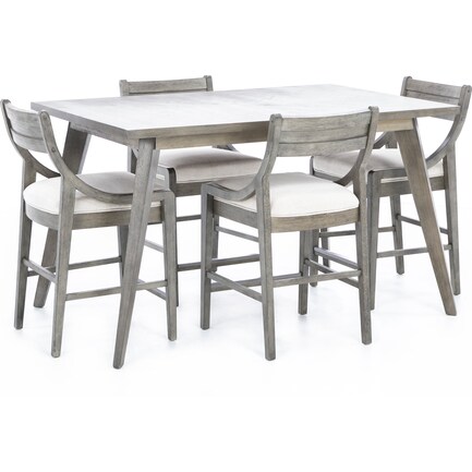 Stonehaven 5pc. Counter Height Dining Set
