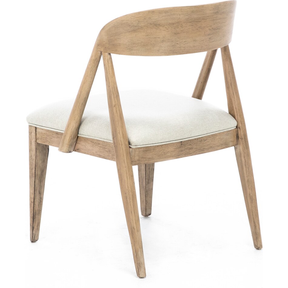 lgcy light latte   light beige inch standard seat height side chair   