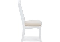 lgcy white chair stool   