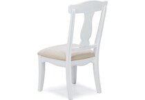 lgcy white chair stool   