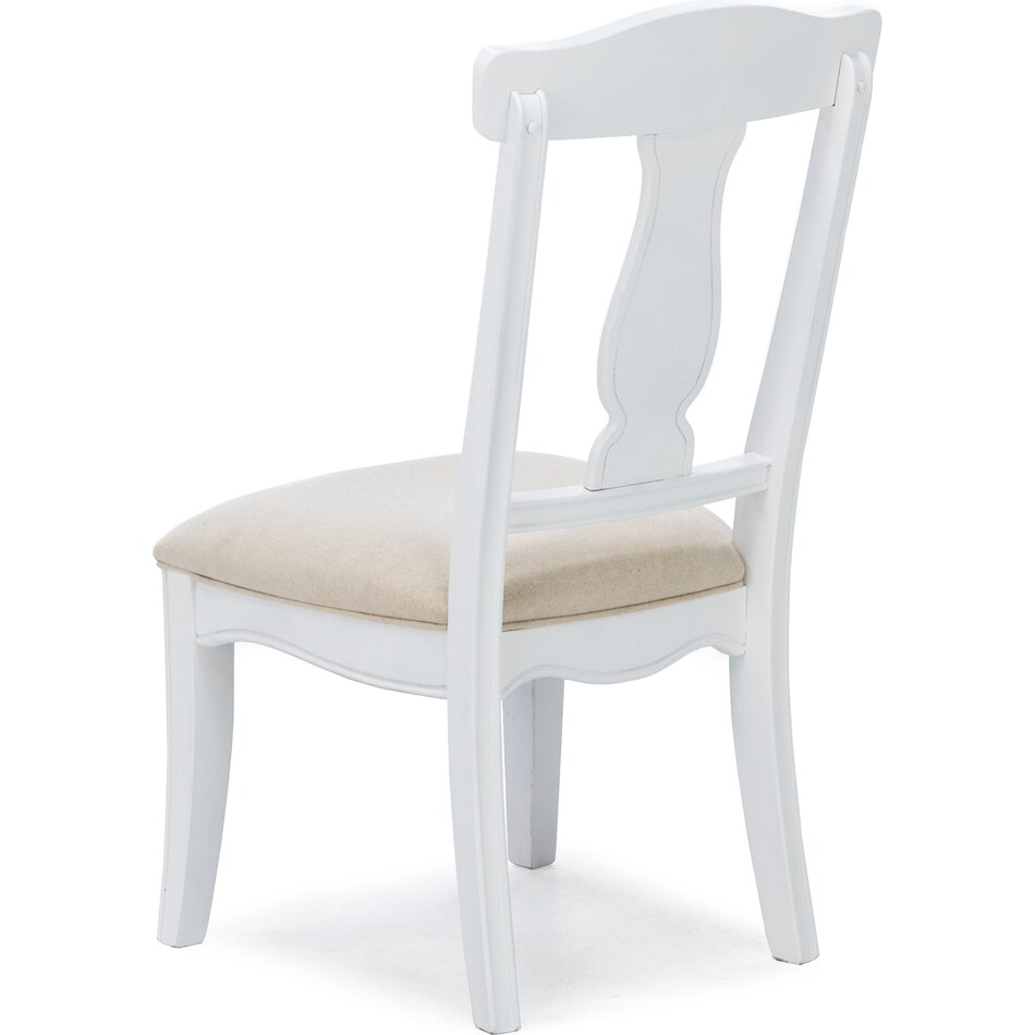 lgcy white chair stool   