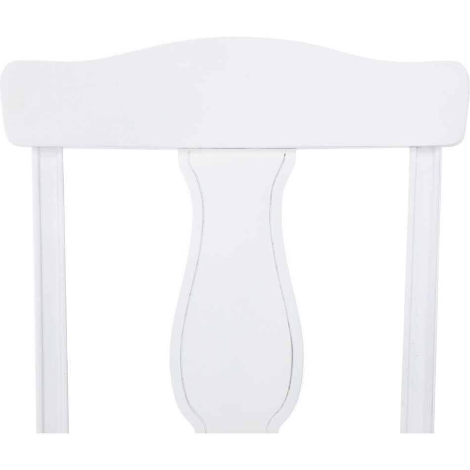 lgcy white chair stool   
