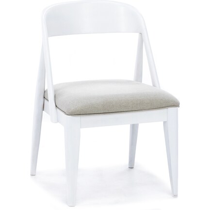 Work From Home White Chair
